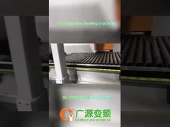 Máquina de forjamento da indução com sistema de alimentação