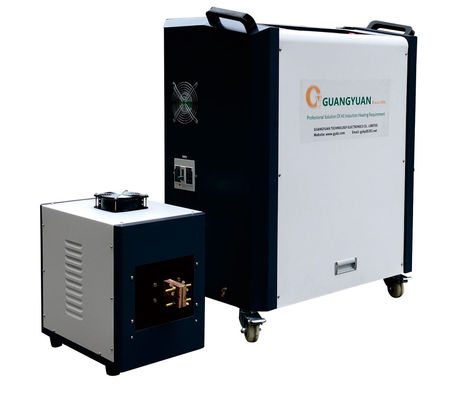 Máquina de aquecimento industrial da indução da frequência média com tela táctil 100kw de DSP