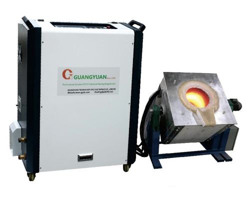 Fornalha de indução da frequência média de DSP 100KW para o ouro de cobre de aço