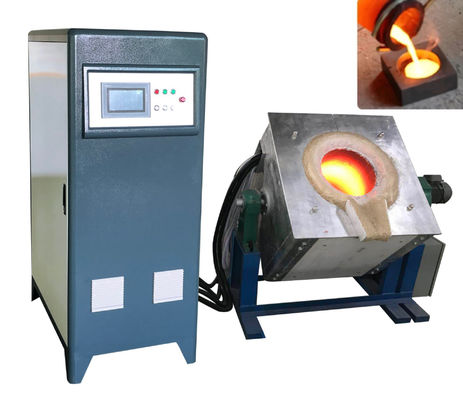 Fornalha de derretimento da indução da frequência média de IGBT para o derretimento de prata do ferro de aço