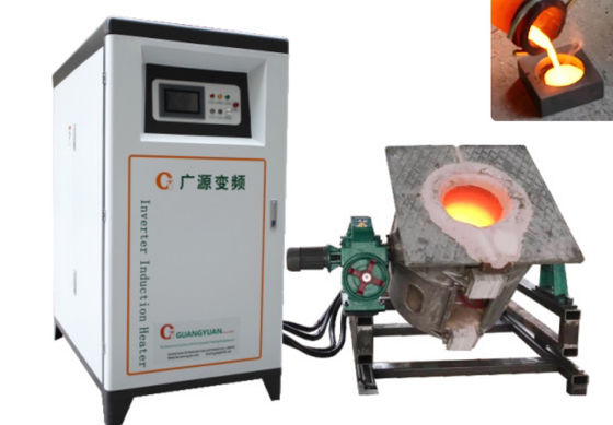 Máquina de derretimento 250KW 380V da indução do tela táctil para a fusão do metal