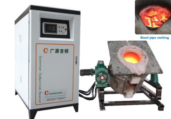 Máquina de derretimento 200KW 380V da indução do tela táctil multifuncional