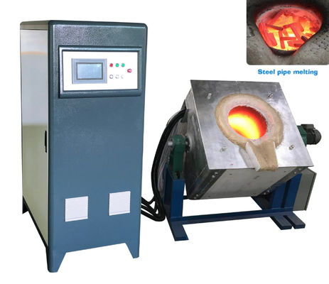 Capacidade máxima de fusão 1-1000 kg/h Máquina de fusão por indução para crisol de alumínio