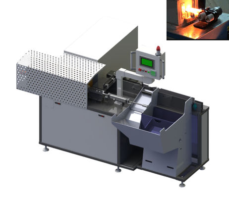 Máquina de forjamento industrial da indução 300KW para o boleto quadrado