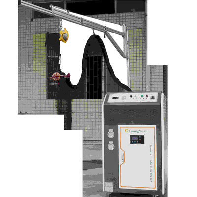 Máquina de brasagem por indução de tela sensível ao toque digital com sistema de arrefecimento por água no interior