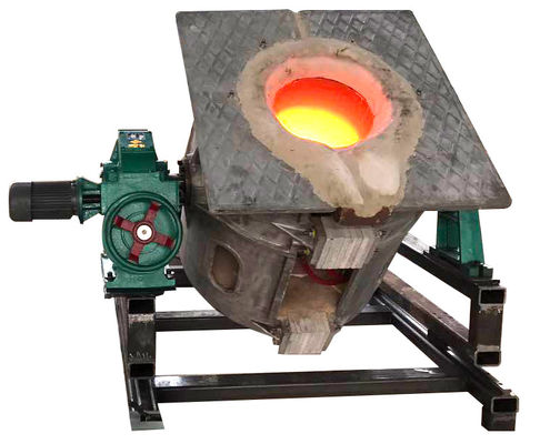 Fornalha de derretimento de 1800℃ Max Temperature Medium Frequency Induction para a carcaça do metal