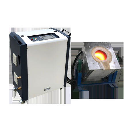 Máquina de fundição por indução de aço inoxidável com sistema de proteção contra curto-circuito